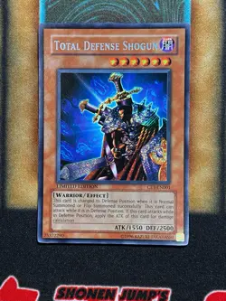 Yugioh Total Defense Shogun CT1-EN001 Secret Rare Limited Edition NM - Image 1