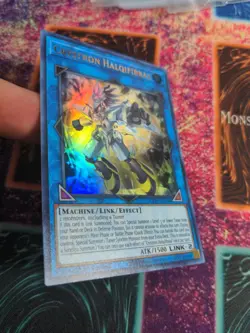 Yu-Gi-Oh! Crystron Halqifibrax GFP2-EN149 1st Edition Ultra Rare NM - Image 2
