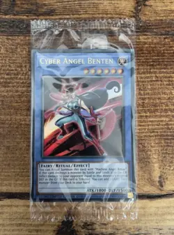 7 Yu-Gi-Oh! TCG Cyber Angel Benten The Lost Art Promotion G LART-EN049 Sealed - Image 1