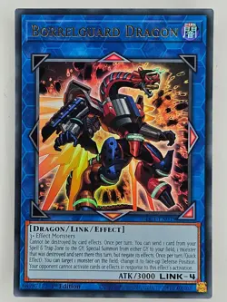 Yu Gi Oh - BLC1-EN019 Borrelguard Dragon - Gold Ultra Rare - Image 1
