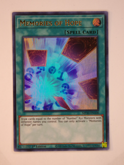 Yugioh - Memories of Hope MP20-EN100 1st Ultra Rare LP - Image 1