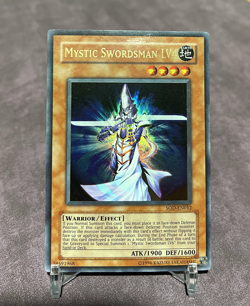 Yugioh Mystic Swordsman LV4 SOD-EN012 Ultra Rare LP - Image 1