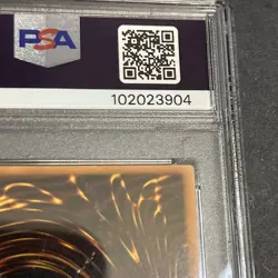 Yu-Gi-Oh! 2003 Vampire Lord DCR-000 1st Edition Secret Rare PSA 7 MINT - Image 4