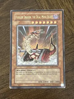 Fusilier Dragon, the Dual-Mode Beast RDS-EN031 Ultimate Rare Unlimited HP - Image 1