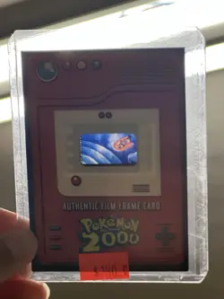 CGC 8.5 Pokemon Authentic Film Frame Card 35mm 2000 Movie Topps - Moltres - Image 2