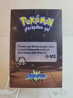 Shiny Marowak Pokemon Collectoon Card Non Tcg - Image 2