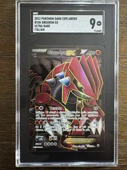 Pokemon Groudon EX Dark Explorers Holo Ultra Rare Card 106/108 Italian - Image 1