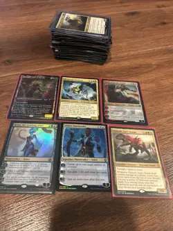 magic the gathering lot of Atleat 100 Plus Cards - Image 1