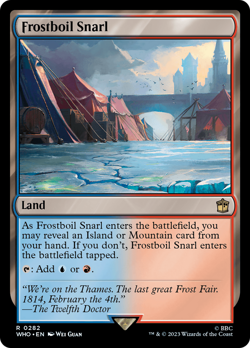 Frostboil Snarl [Doctor Who] Magic MTG - Image 1