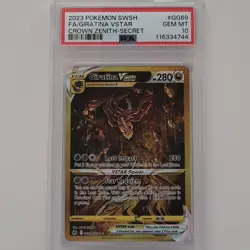 Giratina VSTAR GG69/GG70 Sword & Shield: Crown Zenith 2023 PSA 10 Pokemon Card - Image 1