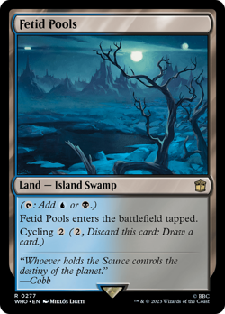 Fetid Pools [Doctor Who] Magic MTG - Image 1