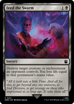 Feed the Swarm [Doctor Who] Magic MTG - Image 1