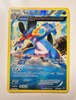 Swampert 36/160 Primal Clash Reverse Holo Pokemon TCG Card Game LP - Image 1