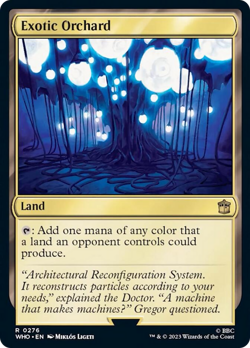 Exotic Orchard [Doctor Who] Magic MTG - Image 1