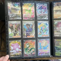 Pokemon Card Collection Binder Full Arts GX VMAX Secret WOTC EX MID MODERN VTG V - Image 2