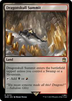 Dragonskull Summit [Doctor Who] Magic MTG - Image 1