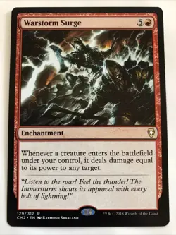 Warstorm Surge Commander Anthology Volume II Regular (NM) Magic the gathering - Image 1