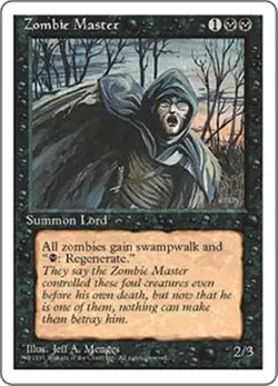 MTG - ZOMBIE MASTER - Fourth Edition (R) - Image 1