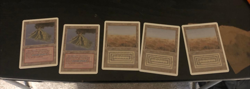 MTG - Volcanic Island - Revised - Scrubland - Revised - Alt Art - Samildanach88 - Image 1