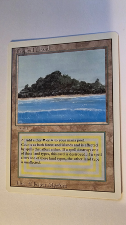 Tropical Island Revised Edition Regular SP/NM Wonderful condition (See pictures) - Image 1