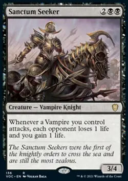 MTG Sanctum Seeker (136/199) Innistrad Crimson Vow Commander NM - Image 1
