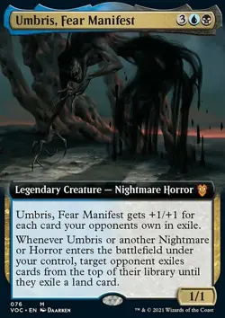 MTG Umbris, Fear Manifest (76/199) Innistrad Crimson Vow Commander NM - Image 1