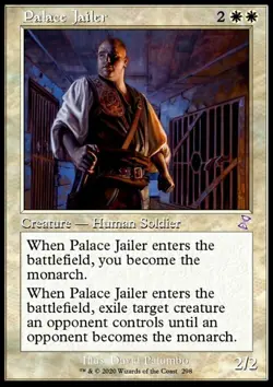 MTG Magic the Gathering Palace Jailer (298/429) Time Spiral Remastered NM - Image 1