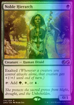 MTG Magic the Gathering Noble Hierarch (174/271) Ultimate Masters NM FOIL - Image 1