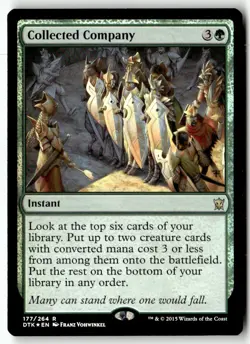 MTG Foil Collected Company - DTK Moderately Played English - Image 1