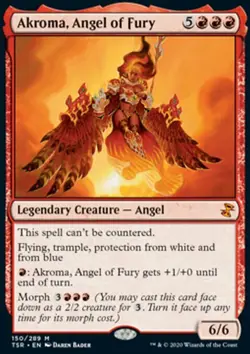 MTG Akroma, Angel of Fury (150/429) Time Spiral Remastered NM - Image 1