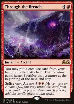 MTG Magic the Gathering Through the Breach (152/271) Ultimate Masters NM - Image 1