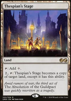 MTG Magic the Gathering Thespian's Stage (253/271) Ultimate Masters NM - Image 1