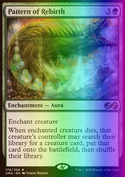 MTG Magic the Gathering Pattern of Rebirth (176/271) Ultimate Masters NM FOIL - Image 1
