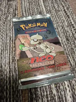Vintage 1999 Pokemon Booster Packs Factory Sealed With Three Vintage Loose Cards - Image 4