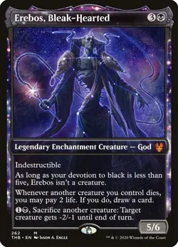 MTG Magic the Gathering Erebos, Bleak-Hearted (262/412) Theros Beyond Death NM - Image 1