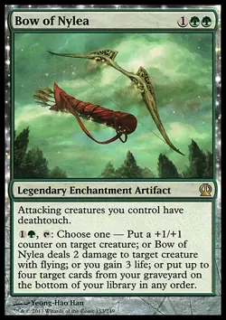 MTG Magic the Gathering Bow of Nylea (153/260) Theros NM - Image 1