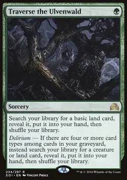 MTG Traverse the Ulvenwald (234/356) Shadows over Innistrad NM - Image 1