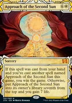 MTG Approach of the Second Sun (1/252) Strixhaven Mystical Archive NM - Image 1
