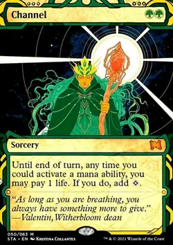 MTG Magic the Gathering Channel (50/252) Strixhaven Mystical Archive NM - Image 1