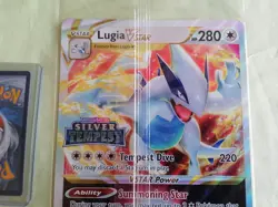 Pokemon TCG Jumbo Lugia V star 139/195 Promo edition mint/nm. - Image 3