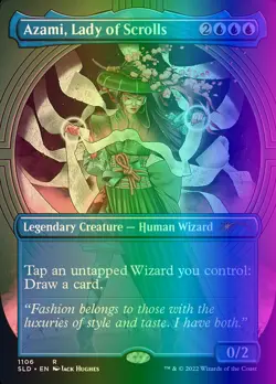 MTG Azami, Lady of Scrolls (1106/1164) Secret Lair Drop Series NM FOIL - Image 1