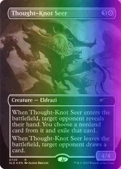 MTG Thought-Knot Seer (720/1164) Secret Lair Drop Series NM FOIL - Image 1
