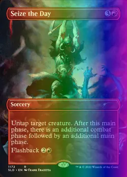 MTG Seize the Day (1172/1164) Secret Lair Drop Series NM FOIL - Image 1