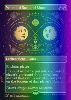 MTG Wheel of Sun and Moon (1105/1164) Secret Lair Drop Series NM FOIL - Image 1