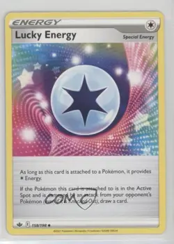 Lucky Energy Pokemon Sword & Shield Chilling Reign #158 4gx - Image 1