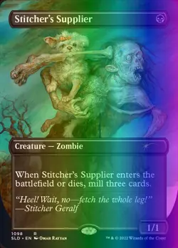 MTG Stitcher's Supplier (1098/1164) Secret Lair Drop Series NM FOIL - Image 1