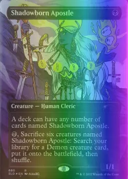 MTG Shadowborn Apostle (680/1164) Secret Lair Drop Series NM FOIL - Image 1