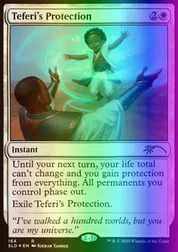 MTG Teferi's Protection (164/1164) Secret Lair Drop Series NM FOIL - Image 1