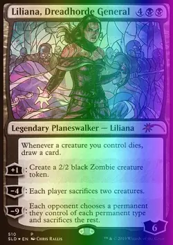 MTG Liliana, Dreadhorde General (510/1164) Secret Lair Drop Series NM FOIL - Image 1
