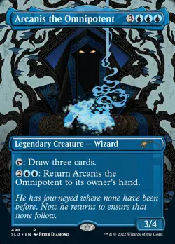 MTG Arcanis the Omnipotent (498/1164) Secret Lair Drop Series NM - Image 1